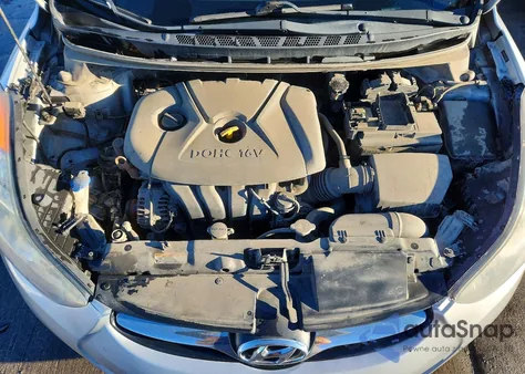 2012 Hyundai Elantra Gls из США, поврежденный, VIN 5NPDH4AE4CH146050